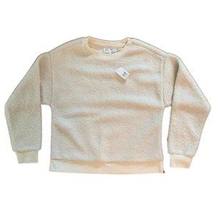 🎉 GAP KIDS Ivory Fleece Sweater, size XL